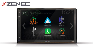 ZENEC Z-N966: 2-Din Autoradio mit CarPlay und Android Auto